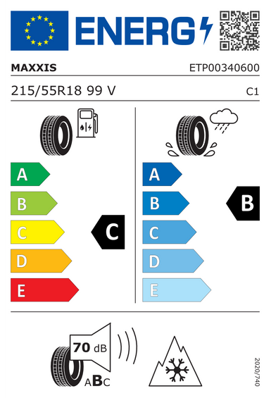 Pneus Maxxis PREMITRA SNOW WP6 SUV XL MFS 215/55 R18 99V