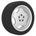 4x ROUES 18 Hiver MERCEDES E BR214 Bridgestone 225/55 R18