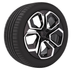 4x ROUES 18 Hiver SKODA YETI 5L Continental 225/45 R18