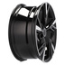 4x jantes 17 s'intégrer dans AUDI A3 8P 8Y 8V A4 b6 b7 b8 A6 c7 c8 A8 d2 Sline Q2 GA Q3 8U - B1571 (IND5452)