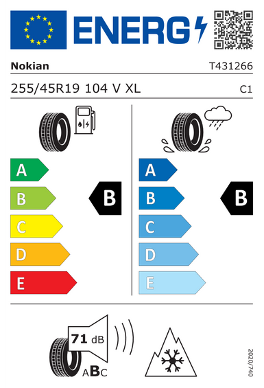 4x ROUES 19 Hiver MERCEDES E ALL-TERRAIN S214 S W223 Nokian 255/45 R19