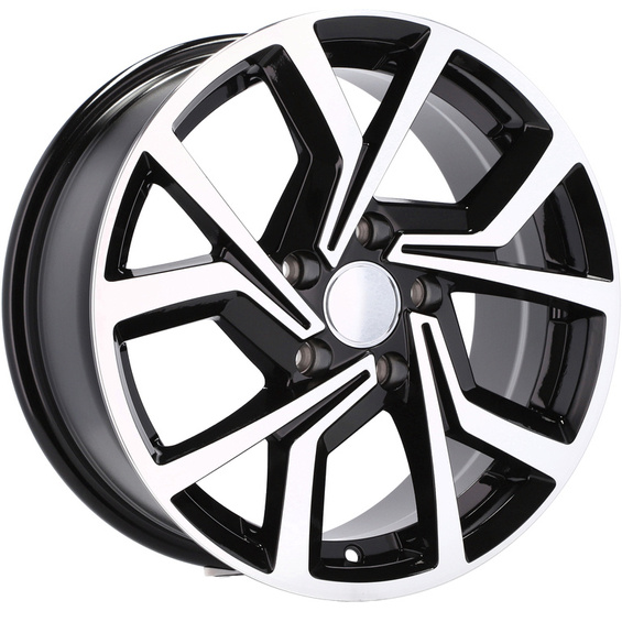 4x jantes 15 5x100 s'intégrer dans VW Polo Golf BORA Vento SKODA Fabia Rapid Scala - B1154 (LU1904)