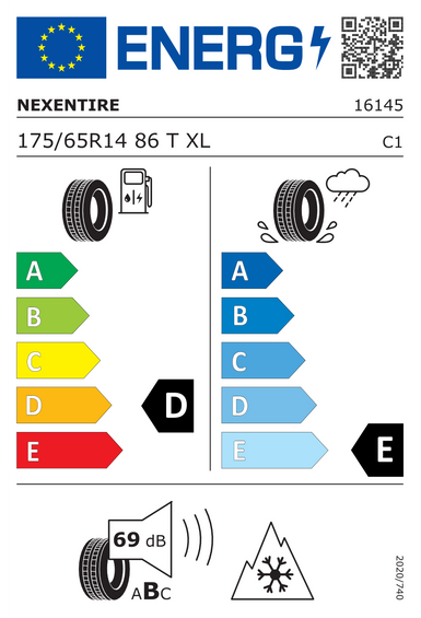Pneus Nexen WINGUARD ICE PLUS XL 175/65 R14 86T