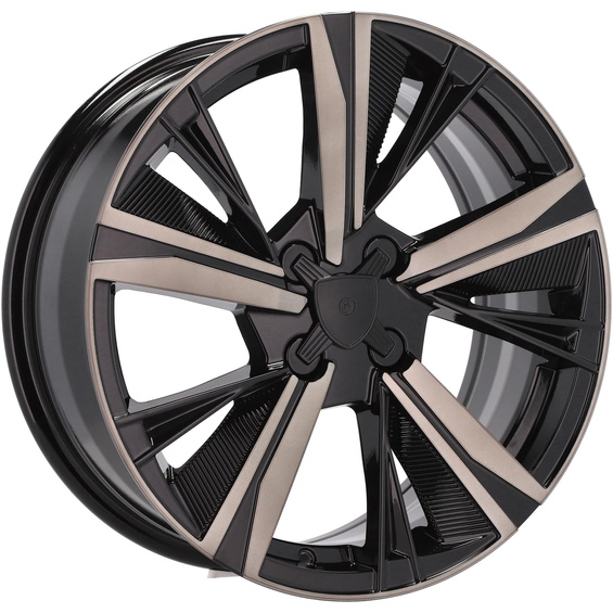 4x jantes 17 s'intégrer dans PEUGEOT 1007 2008 207 208 3008 301 307 308 5008 Partner Tepee - Y1187