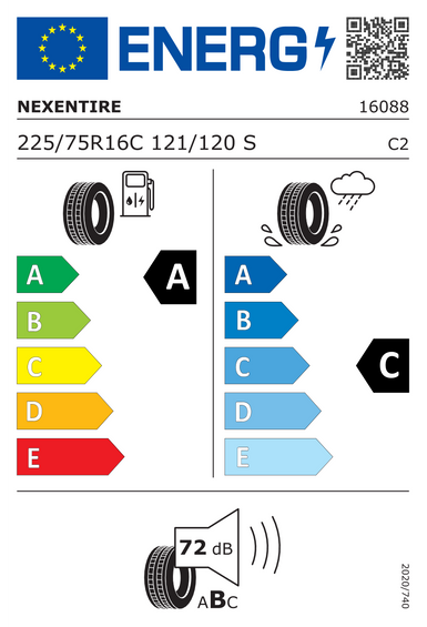 Pneus Nexen ROADIAN CTX C 225/75 R16 121S