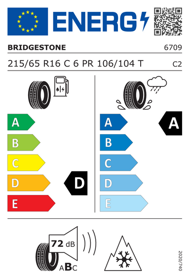 Pneus Bridgestone BLIZZAK LM18C 215/65 R16 106T