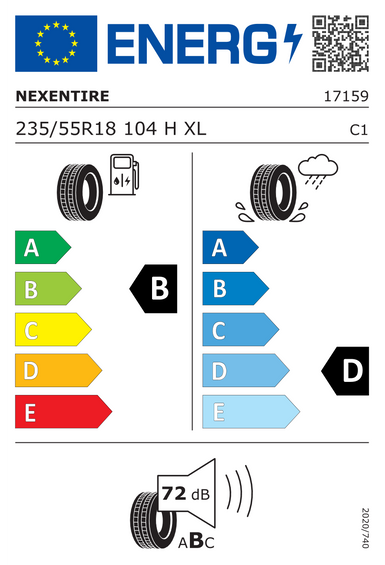 Pneus Nexen Roadian CTX XL 235/55 R18 104H